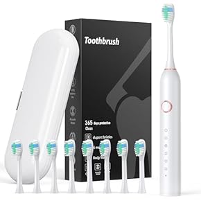 ⭕新品【音波式 電動歯ブラシ　2点】 電動歯ブラシ 充電式 音波振動歯ブラシ 音波歯ブラシ 超音波